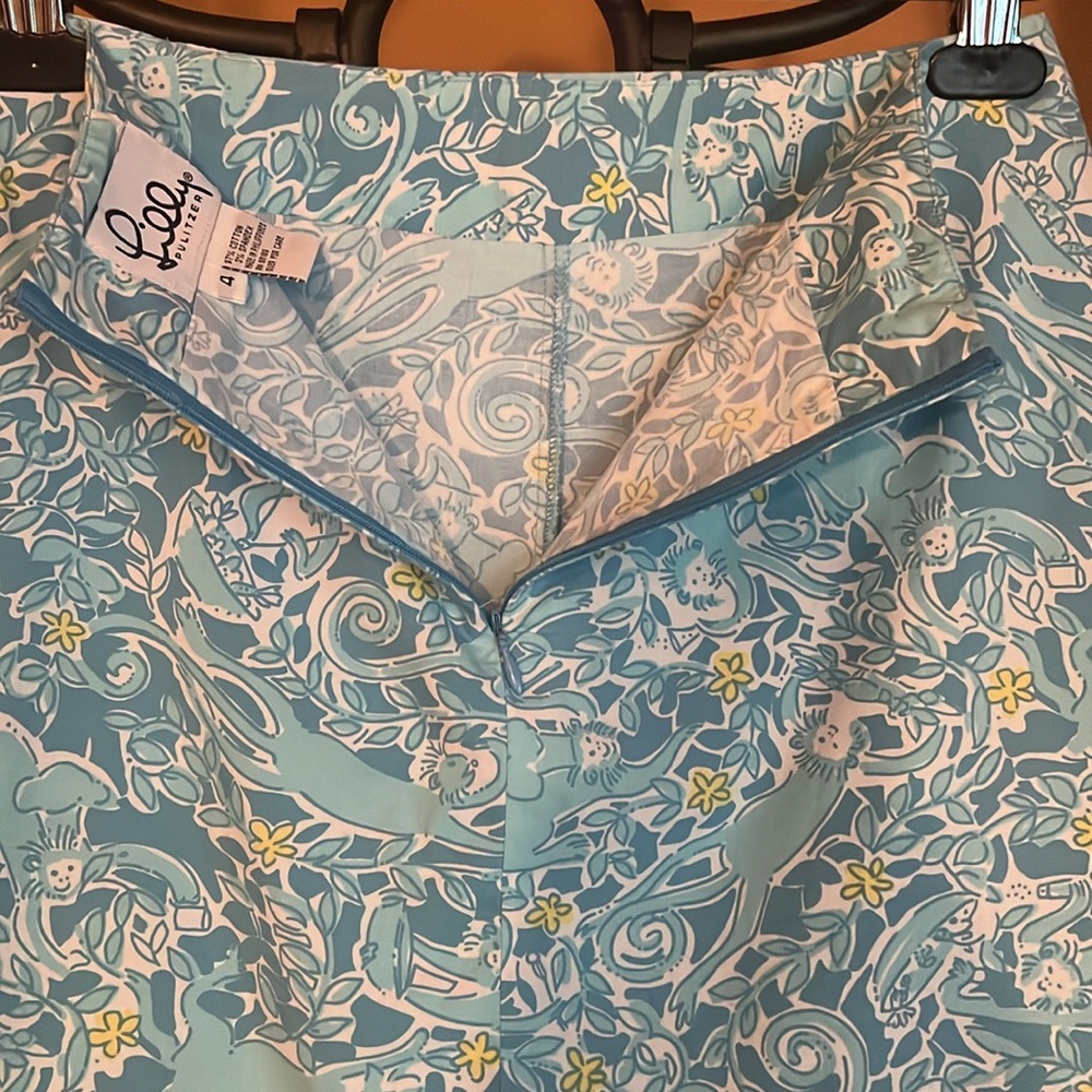 LILLY PULITZER Kiss The Cook Monkey Skort - Picture 6 of 10